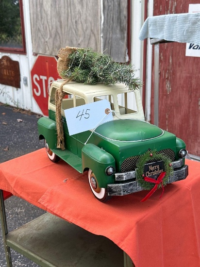 Metal toy truck