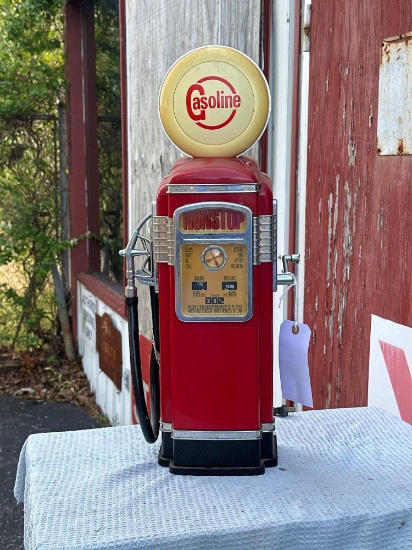 gas pump AM/FM cassette radio