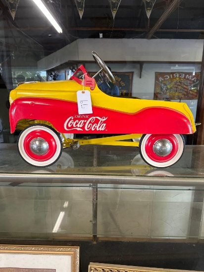 Coca-Cola full-size pedal car