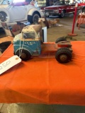 Metal toy truck