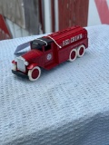 Red Crown gasoline bank truck