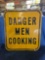 Metal sign