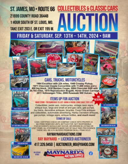 Collectibles & Collectors Cars Day 2