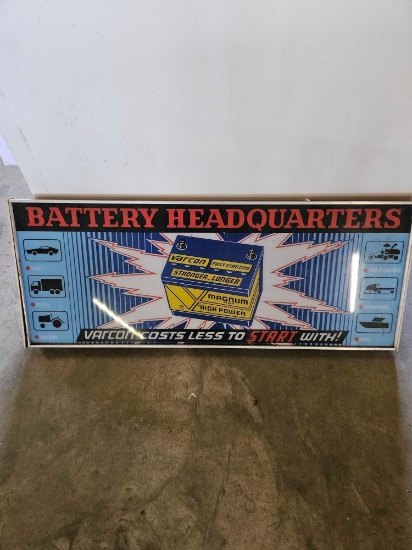 Lighted sign
