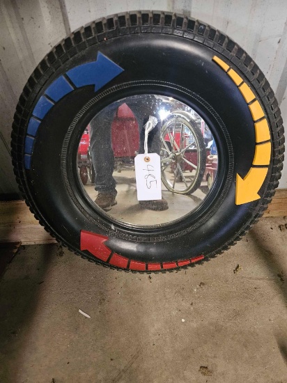 Tire mirror