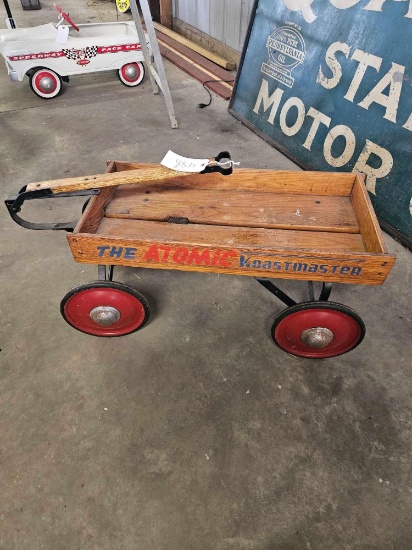 Wooden wagon