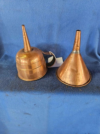 Copper funnels