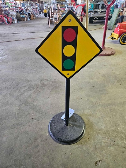 Traffic light sign