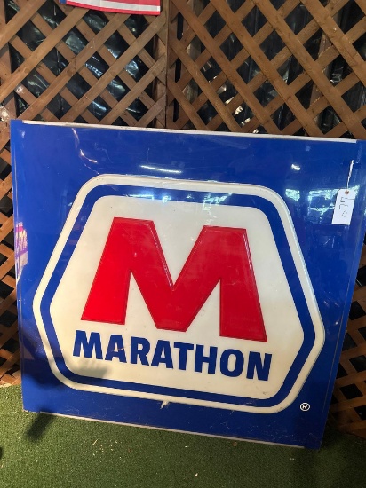 Marathon sign