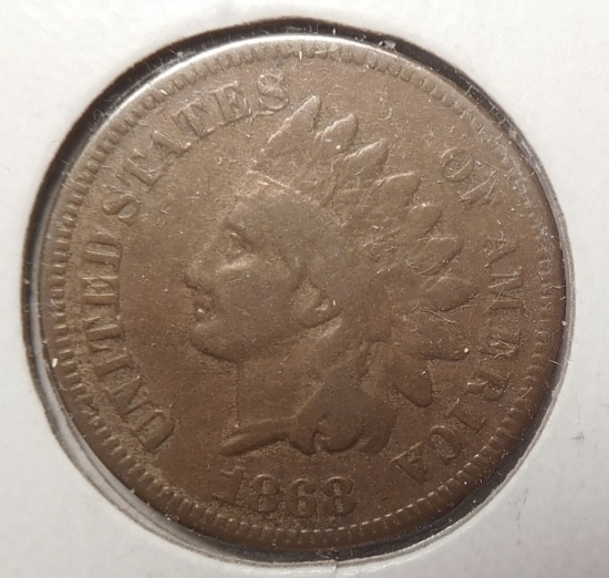 1868 INDIAN CENT