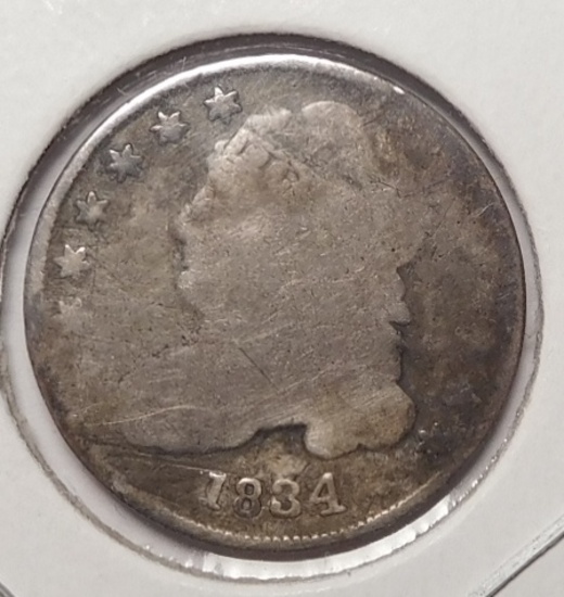 1834 BUST DIME GOOD