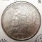 1925-S PEACE DOLLAR AU