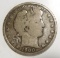 1900 BARBER HALF DOLLAR VG/FINE