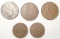 LOT OF 1896 TEN FRENCH CENTIMES, 1929 & 1940 BRITISH PENNY, 1943 & 1948 HALF PENNY (5 COINS)