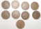 (8) INDIAN CENTS & 1909 LINCOLN CENT VG/FINE (9 COINS)