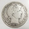 1915 BARBER HALF DOLLAR FINE