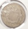 1869 SHIELD NICKEL XF-45