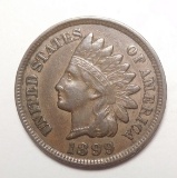 1899 INDIAN CENT XF/AU