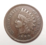 1900 INDIAN CENT F/VF