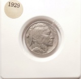 1929 BUFFALO NICKEL XF/AU