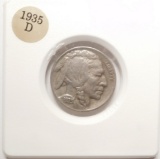 1935-D BUFFALO NICKEL XF