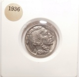 1936 BUFFALO NICKEL CH BU