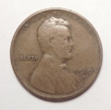 1910-S LINCOLN CENT FINE