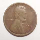 1911-D LINCOLN CENT FINE