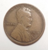 1915-D LINCOLN CENT F/VF