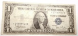 1935-C $1.00 STAR NOTE VF & 1928-B $5.00 NOTE VG (2 NOTES)