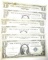 (6) 1957 $1.00 SILVER CERTIFICATES GOOD-VF