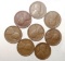 LOT OF (8) 1922-D LINCOLN CENTS G/FINE