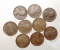 LOT OF (9) 1915 LINCOLN CENTS G/FINE