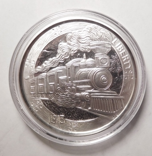 2016 HOBO 1 OZ. SILVER ROUND ENCAPSULATED