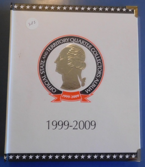 STATE & TERRITORY QUARTER SET IN ALBUM 1999PD-2009PD CH BU (112 COINS)