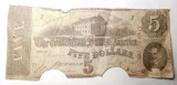 1863 CONFEDERATE NOTE (LOOKS ORIGINAL??)
