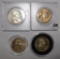 LOT OF FOUR SACAGAWEA DOLLLAR COINS UNC (4 COINS)