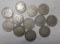 LOT OF TWELVE MIXED DATE LIBERTY NICKELS INCL. (3) 1912-D AVE. CIRC. (12 COINS)