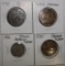 LOT OF FOUR MISC. TOKENS/MEDALS