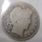 1902 BARBER HALF DOLLAR G/VG