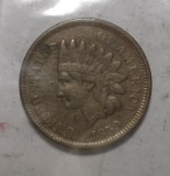 1859 INDIAN CENT XF