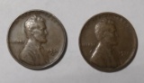 LOT OF TWO 1931-D LINCOLN CENTS XF (2 COINS)