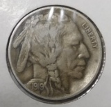 1919 BUFFALO NICKEL VF/XF