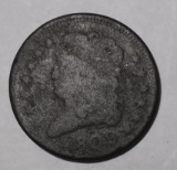 1809 NORMAL DATE HALF CENT AG