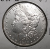 1897-S MORGAN DOLLAR CHOICE AU