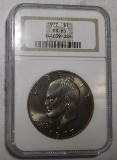 1977 IKE DOLLAR NGC MS-65