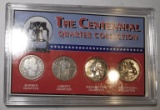 CENTENNIAL QUARTER SET IN CASE