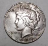 1934-D PEACE DOLLAR CHLOICE AU