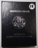 2006-W AMERICAN SILVER EAGLE UNC W/COA & BOX