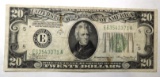 1934-A $20.00 FEDERAL NOTE VF/XF